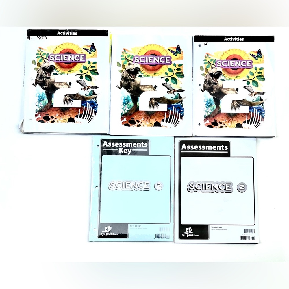 BJU PRESS HOMESCHOOL SCIENCE 2 (fifth edition)